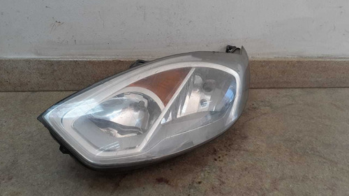 Farol Esquerdo Ford Fiesta 2010 A 2014 Com Detalhe Original