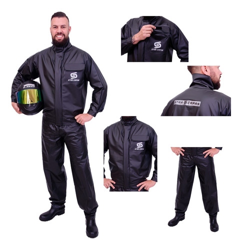 Roupa De Motociclista Motoboy Motociclista Para Chuva