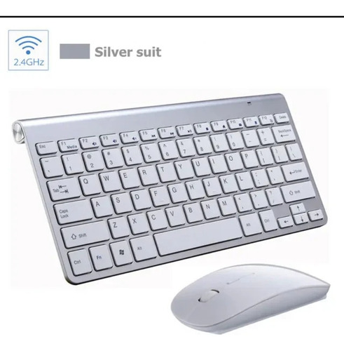 Combo Teclado Mouse Compatible Windows Inalámbrico 