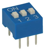 Comprar 10 X Interruptor Dip Switch 3 Posiciones 2.54mm Electronica