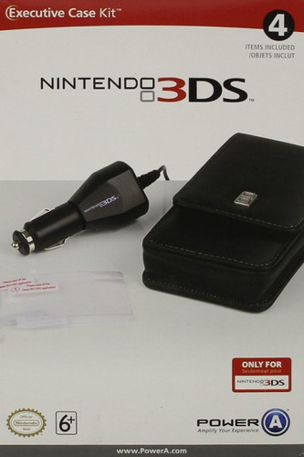 Nintendo 3ds Executive Case Kit 4 Items Included