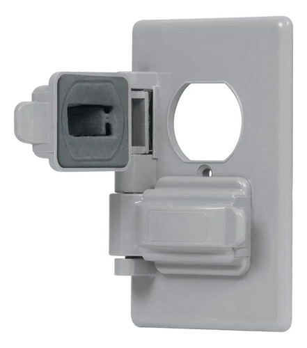 Tapa Contacto Duplex Para Intemperie Crouse Hinds Ds70g