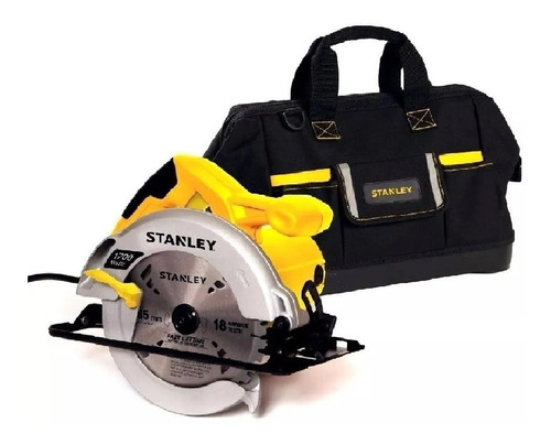 Sierra Circular Stanley 7.1/4 C/guia + Bolso De Regalo K37 