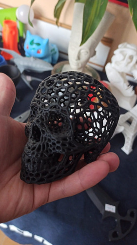 Calavera Craneo Voronoi