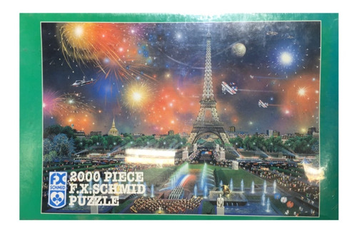 Antiguo Puzzle Schmid 2000 Torre Eiffel Alexander Chen 98531