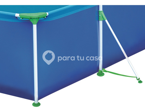 Imagen 4 de 10 de Pileta Lona Estructural Rectangular 6200 Mor Cuotas