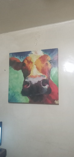 Vaca, Pintura, Diseño Gráfico Moderno. 