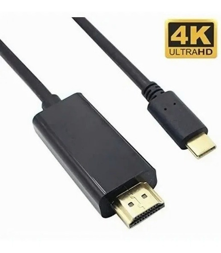 Cable De Conversión Tipo C A Hdmi Usb 3.1, 1080p, 4k, 1.8m