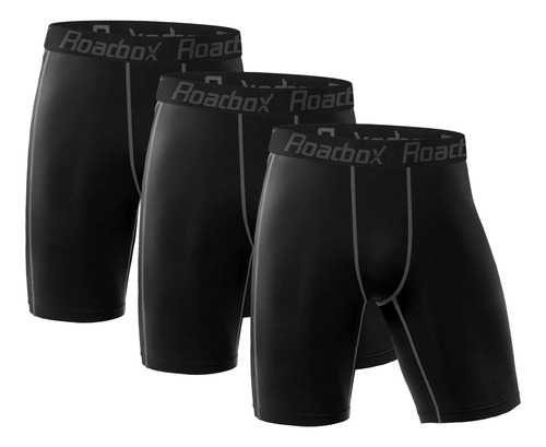 Roadbox Pantalones Cortos De Compresion Para Hombres, Paque