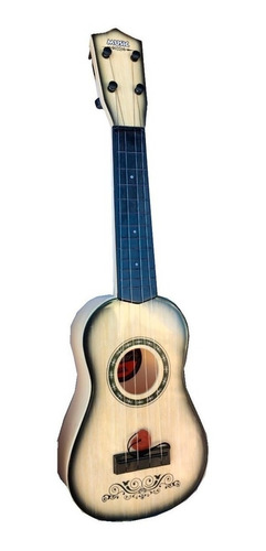 Guitarra Criolla 56 Cm 4 Cuerdas Simil Madera Plastico Full