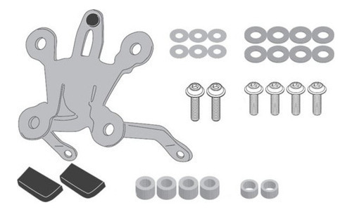 Kit Anclaje Parabrisas Givi Benelli 502 C 19 20 A8706a