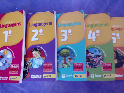 Coleção Completa Português Linguagens 1 Ao 5 ( Lp )
