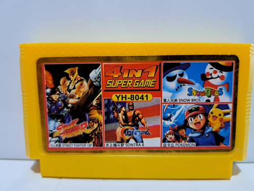 Juego 8 Bit Cartucho De 60 Pines + Adaptador 72 Pin Para Nes