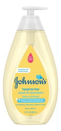 Johnson's Baby Gel De Baño & Shampoo 800ml Aroma Floral