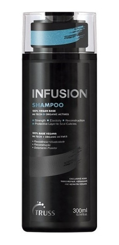 Imagem 1 de 5 de Shampoo Truss Infusion 100% Vegan 300ml 