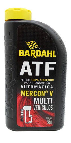 Aceite Bardahl Atf Mercon V 100 % Sintetico Bardahl Litro