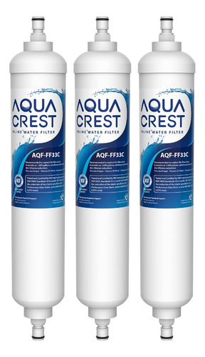 Aqua Crest Gxrtqr Filtro De Agua En Línea, Certificado Nsf, 