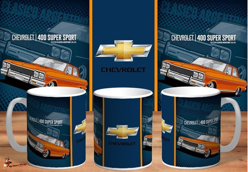 Taza Chevrolet 400 Super Sport Clasicos Argentinos