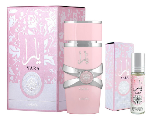 Perfume Lattafa Yara Edp 100 Ml + Aceite De Perfume 10 Ml Pa