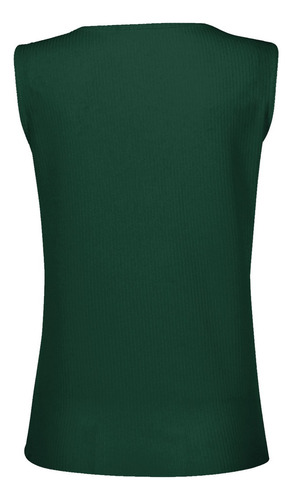 Camiseta Interior Con Cuello En V Para Mujer