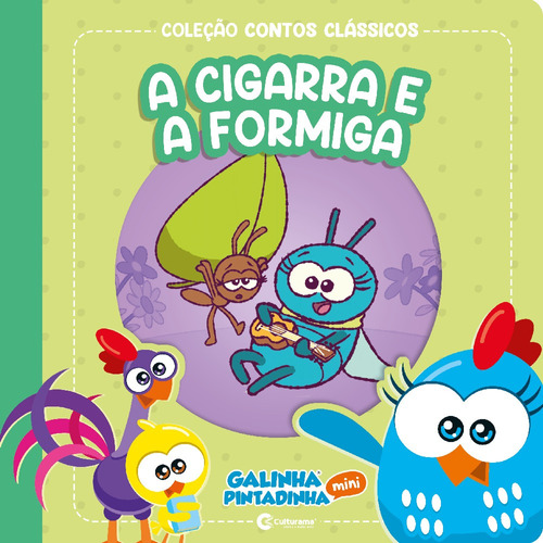 Libro Contos Classicos Galinha Pintadinha Mini - A Cigarra E