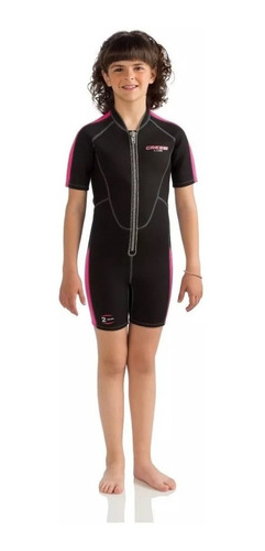 Traje Natacion Cressi Lido Jr Niña 2mm Playa Snorkel Rosa