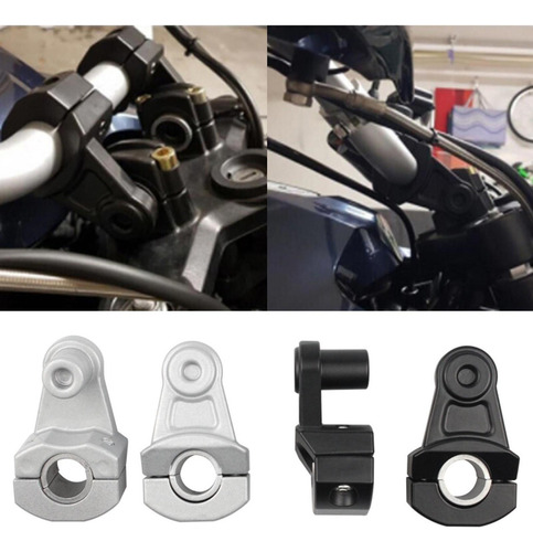 Universal De Guiador De Motocicleta 22mm A 28mm Extensões