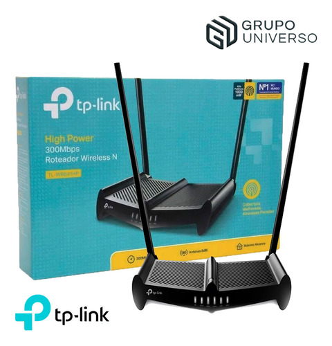 Tl-wr841hp Tp-link Wi-fi 4 Router N300 Mbps