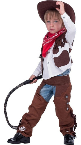 El Original Disfraz De Vaquero Western Cowboy Infantil Deluxe