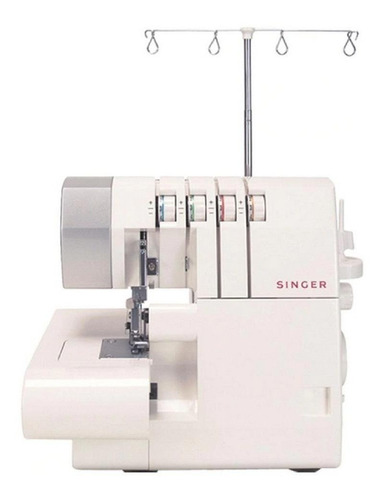 Máquina de coser overlock Singer 14SH754 portable blanca 220V