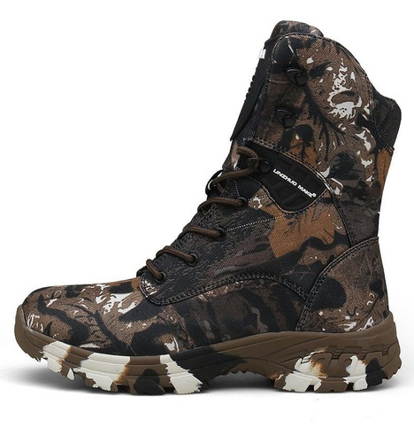 Botas Militares De Camuflaje Impermeables Para Hombre Tactic