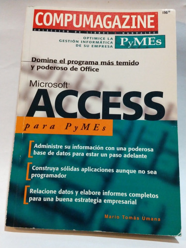 Microsoft Access Para Pymes Compumagazine -  Umana