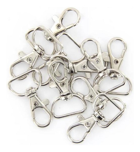 100pcs Llaveros Giratorios Clips De Gatillo Ganchos De