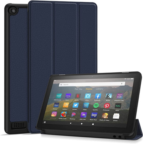 Funda Protectora Flip Cover Para Amazon Fire 7 