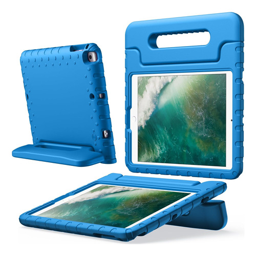 Jetech Kids Funda P/ iPad 9,7 ( 6 5 Gen) Air (2 1 Gen) Azul
