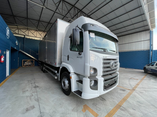 Imagem 3 de 9 de Vw 24.280 Prime 2022 Branco - Bau 8.5m
