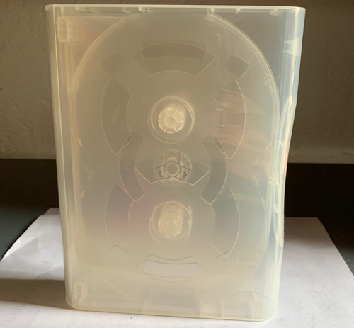 Estuche Transparente P/11 Discos Cd/dvd, Lomo De 32 Mm. 10pk
