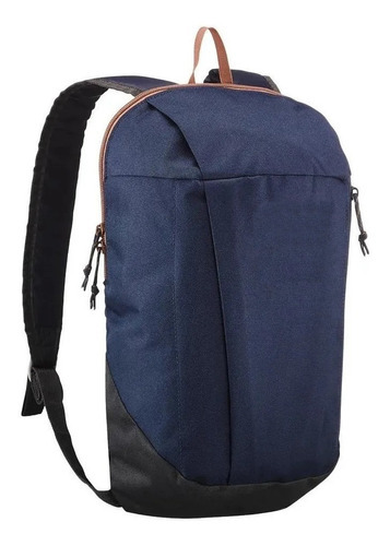 Mochila Masculina Trilha Caminhada Mochila Pequena Cor Preta Cor Azul