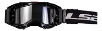 Comprar Gafas de motocross  trail Aura Mx Pro Ls2 montura transparente color negro lente de color cristal