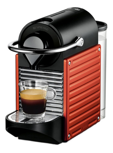 Cafetera Nespresso Pixie Clips C60 automática roja para cápsulas monodosis 220V