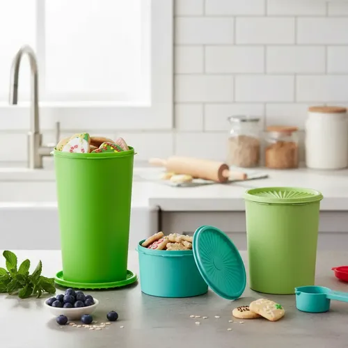 Kit Tupperware Caixas Sensação 900ml + 1,9litros + 2,8litros