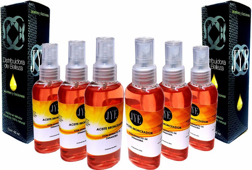 Imagen 4 de 4 de 6 Aceites Jye Bronceador Con Extracto De Zanahoria 360ml