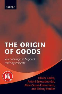 Libro The Origin Of Goods : Rules Of Origin In Regional T...