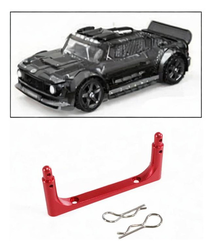 Pilar De Cuerpo Delantero Del Automóvil Rc Accesorios Rojo