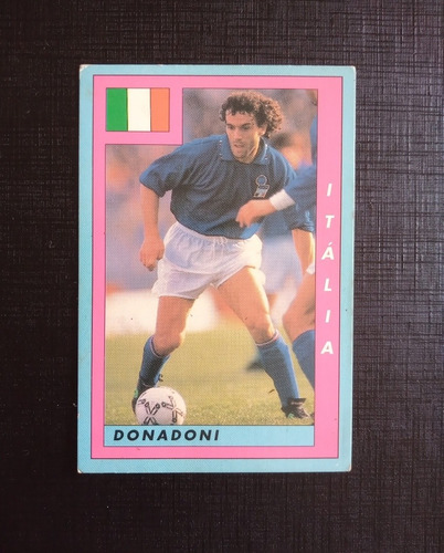 Card Roberto Donadoni Copa Do Mundo 1994 Multi Editora Cd08