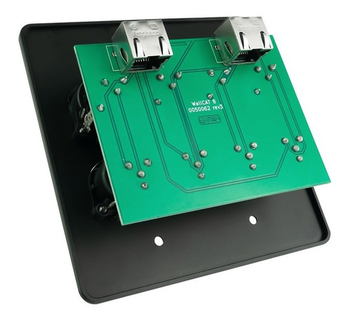 Soundtools Wallcat 8 Negro Placa De Pared Xlr M/h Wc851b