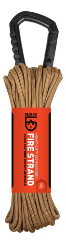 Cuerda Paracord 15 Metros 7 Hilos Para Camping Coyote