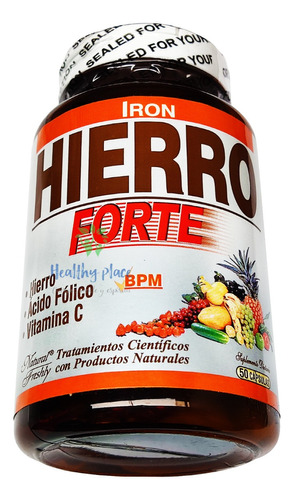 Hierro Forte Natural Freshly 50 - Unidad a $558