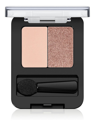 Eyeshadow Duo Jordana Sombra De Ojos Color 2 Cashmere And Silk