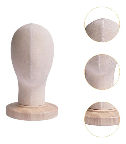 Cabeza De Maniquí Para Exhibición De Pelucas Para Salón